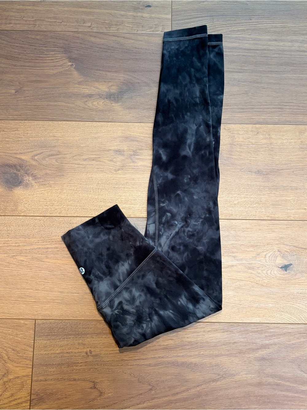 Lululemon Align Black Tie-Dye Leggings